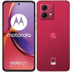 Motorola Mobilní telefon Moto G84 5G 8 GB / 256 GB - Viva Magenta (Vegan Leather)