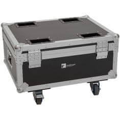 Roadinger Flightcase 4x AKKU MBT-3 s kolieskami a funkciou nabíjania