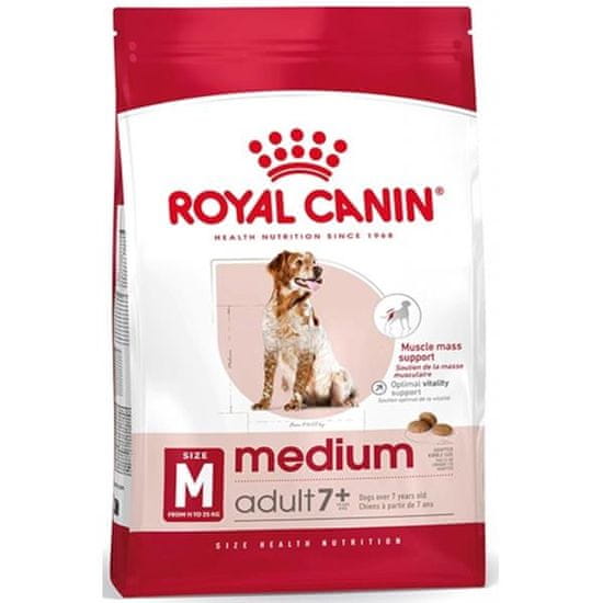 Royal Canin - Canine Medium Adult 7+ 4 kg NOVÝ