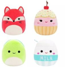 Squishmallows Micromallows 4Pack - Liška, Želva, Mlíčko, Dortík