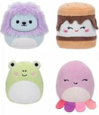 Squishmallows Micromallows 4Pack - Žába, Chobotnice, Lev, S'more