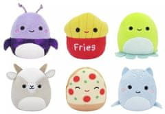 Squishmallows Micromallows 6Pack - Lochneska, Chobotnice, Hranolky, Pizza, Kozel, Brouk