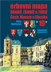 Milan Mysliveček: Erbovní mapa hradů, zámků a tvrzí Čech, Moravy a Slezska 19