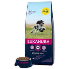 Eukanuba Dog Puppy Medium 18kg BONUS