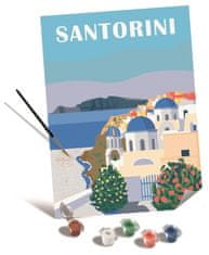 Ravensburger CreArt Santorini (Maľovanie na plátno)