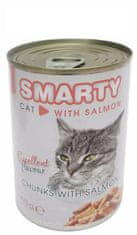 Smarty Cat Losos chunks, konzerva 410 g