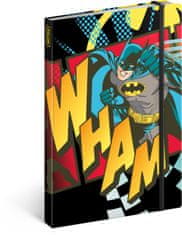 Presco Group NOTIQUE Notes Batman - Wham, linajkový, 13 x 21 cm