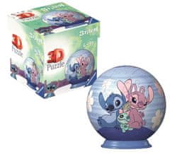 Ravensburger 115990 Puzzle-Ball Disney: Stitch - Stich &amp; Angel