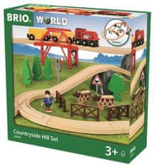 Brio 33909 Vlaková sada s vidieckou krajinou