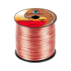 Cabletech 0,75mm OFC reproduktorový kábel, ružový KAB0313