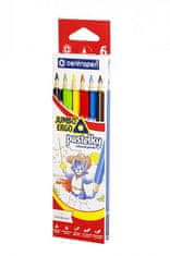 Centropen Pastelky 9522 Jumbo trojhranné (6 ks)