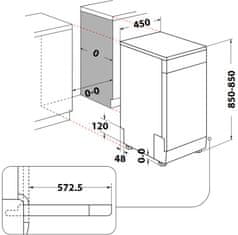 Whirlpool Umývačka WH4FD11CS7A0X