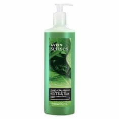 Avon Sprchový gél na telo a vlasy s vôňou šalvie a santalového dreva (Hair & Body Wash) 720 ml