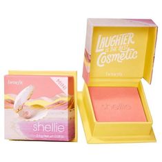 Benefit Tvárenka Warm Sheashell-Pink Shellie Mini (Blush) 2,5 g