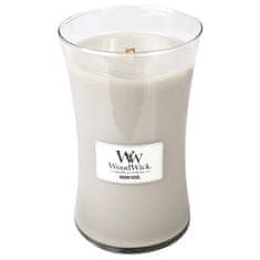 Woodwick Vonná sviečka váza Warm Wool 609,5 g