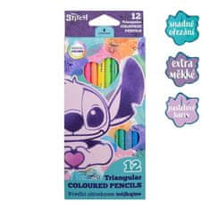 Colorino pastelky trojhranné Stitch Pastel