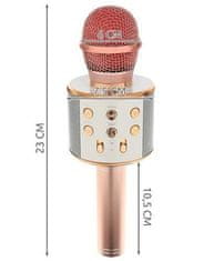 R2Invest Karaoke mikrofón WS-858 ROSE GOLD