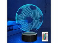 Verk  12296 LED lampa Futbal s diaľkovým ovládaním