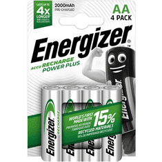 HJ Batéria AA/HR6 2000mAh ENERGIZER POWER PLUS 4ks (blister)