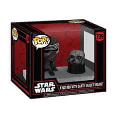 Funko POP Deluxe: Star Wars - Kylo Ren with Darth Vader´s Helmet