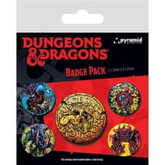 Set odznakov Dungeon and Dragons