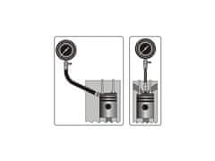 Autonar czech Kompresiometer pre zážihové motory, LCD displej, sada 8ks, tester kompresie GEKO