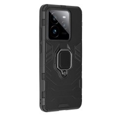 Techsuit Odolné Puzdro Ring Armor Case pre Realme GT 7 Pro - Čierna KP36607