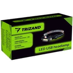 Trizand L18371 USB LED čelovka