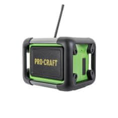 Procraft Procraft PJS20bb aku rádio DAB+, FM, Bluetooth 5.3, 80W 20 V bez aku