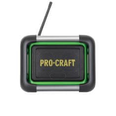 Procraft Procraft PJS20bb aku rádio DAB+, FM, Bluetooth 5.3, 80W 20 V bez aku