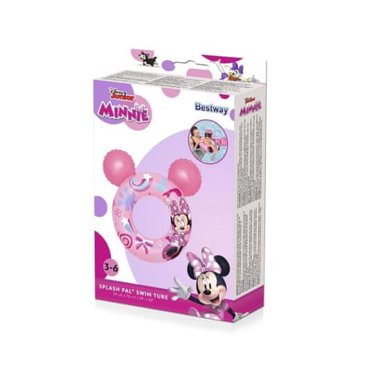 Bestway Plávací kruh Minnie 74 cm x 76 cm