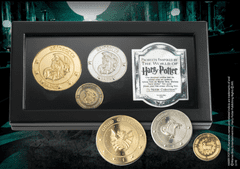 Noble Collection Harry Potter replika - Kolekcia mincí Gringottova banka