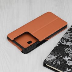 Techsuit Elegantné knižkové puzdro View Case pre Xiaomi Redmi Note 13 Pro 5G/Poco X6 - Fialová KP36657