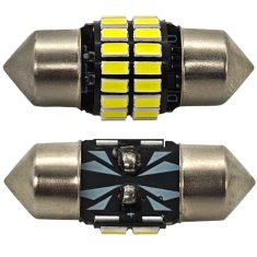 motoLEDy C3W LED žiarovka SV8.5 12V CANBUS 28mm 250lm