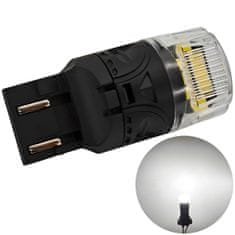 motoLEDy LED žiarovka W21/5W, 7443 12V CANBUS 1800lm biela