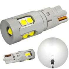 motoLEDy LED žiarovka W5W, W10W, T10 10-50V CANBUS 700lm