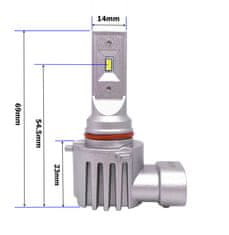 motoLEDy LED žiarovky H12 9V-30V CANBUS CSP set Nové