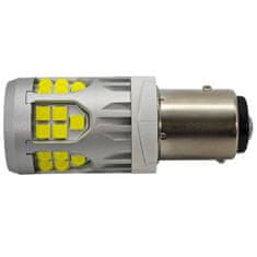 motoLEDy LED žiarovka P21/5W BAY15D 10-50V bez poruchy 3000lm biela