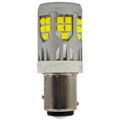 motoLEDy LED žiarovka P21/5W BAY15D 10-50V bez poruchy 3000lm biela