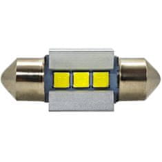 motoLEDy C3W LED žiarovka SV8.5 12-24V CANBUS 31mm 320lm