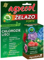 Agrecol Listové intervenčné hnojivo pre rastliny 50ml Iron Forte proti chloróze