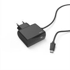 HAMA sieťová nabíjačka s káblom, micro USB, 2,4 A