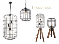 ACA Stolová lampa PROMETHEUS max. 60W/E27/230V/IP20