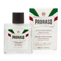 Proraso Balzam po holení pre citlivú pokožku so zeleným čajom White (After Shave Balm) 100 ml