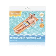 Bestway Nafukovacie lehátko Transparent 1,83 mx 76 cm