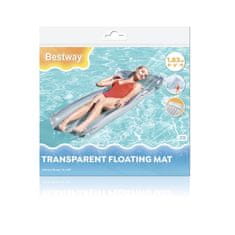 Bestway Nafukovacie lehátko Transparent 1,83 mx 76 cm