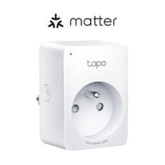 TP-LINK Tapo P110M - Mini múdra Wi-Fi zásuvka s meraním spotreby energie, MATTER