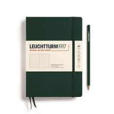 Leuchtturm1917 Zápisník Forest Green Medium A5 tečkovaný