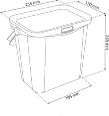 CURVER Multiboxx Transparentný 6l