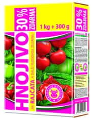 Forestina Hnojivo na paradajky, papriky a uhorky STANDARD - 1 kg + 30% zadarmo